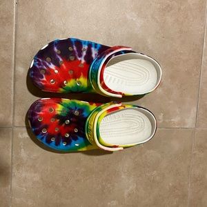Tie-Dye Unisex Crocs M8/W10